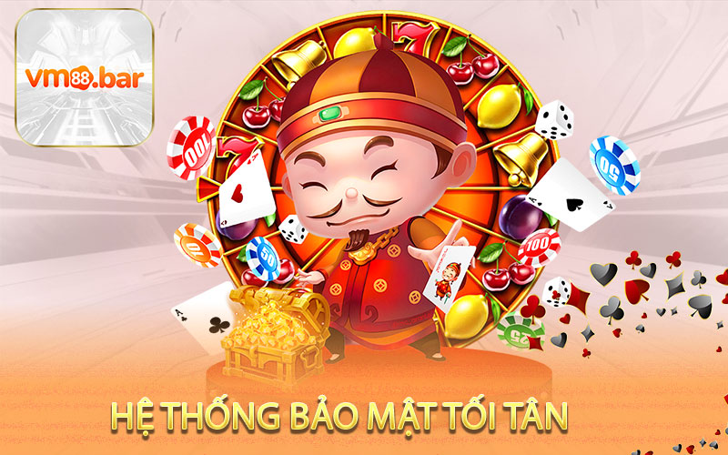 Hệ thống bảo mật tối tân và cơ hội thắng lớn tại VM88